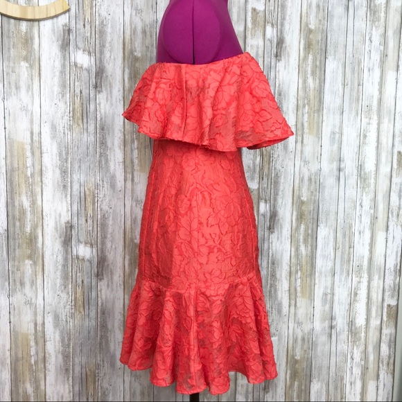 Coral Mini Dress - Picture 4 of 8